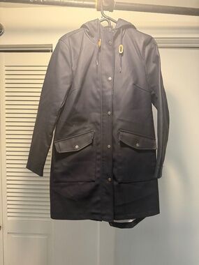 Levi Straus Navy Blue Raincoat size S